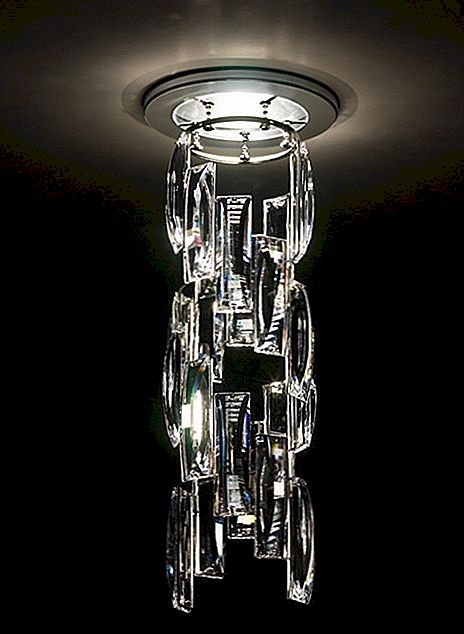Moderne architecturale verlichting door Swarovski