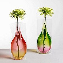 Vinyl Rainbow Vases