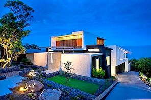 Plážový dům s architektonickým a uměleckým designem v Austrálii