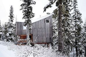 Een hut in het bos - een gezellig toevluchtsoord op elk moment van het jaar