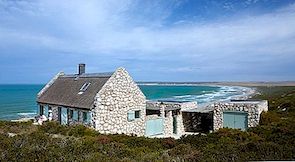 Okouzlující kamenná chata na západním pobřeží jižní Afriky