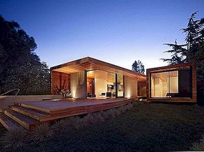 Et familiehus designet for å holde naturen og frisk luft nærmere