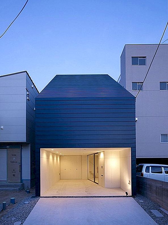 Ett enkelt och vackert japanskt hus