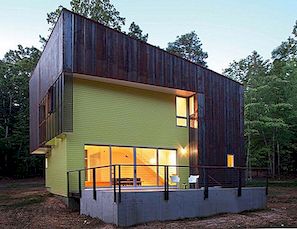 Jednostavan, moderan dom koji se savršeno integrira u šume Sjeverne Karoline