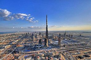 Úžasný 2,3 Gigapixel Foto Burj Dubaj