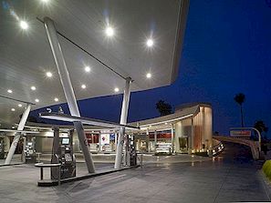 Kanner Architects的惊人加油站设计