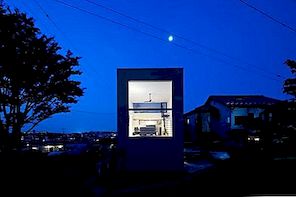 Ett extremt enkelt hus med panoramautsikt på två sidor