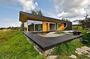 Een interessante benadering van residentiële architectuur: Dalene Cabin in Noorwegen