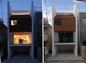 Ett original arkitektoniskt koncept: Sandwichhuset från Ryoichi Kojima
