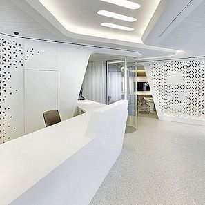Een origineel bankontwerp: Raiffeisen-kantoor in Zürich door NAU