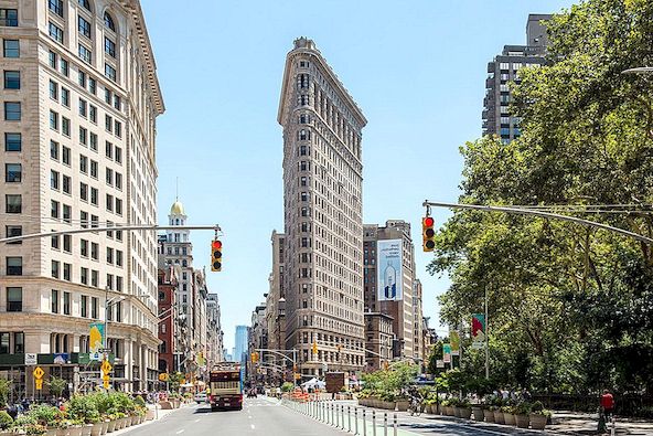 Arkitektoniska sevärdheter Gamla och nya är höjdpunkter i New York City