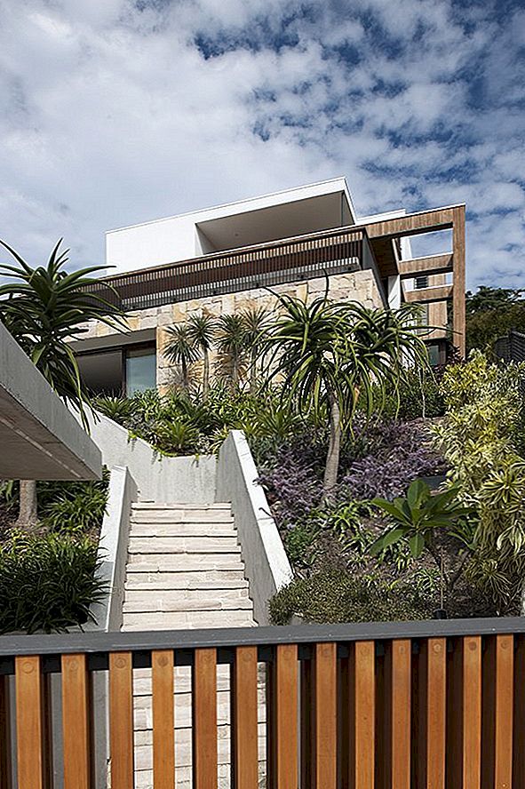 Moderní australská rezidence: Flipped House od MCK Architects