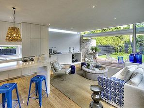 悉尼邦迪的现代住宅提供海滩灵感的震撼