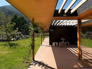 美丽而宽敞的乡村住宅，位于智利