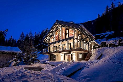 Krásná Chamonix Chalet získá praktickou zimní upgrade