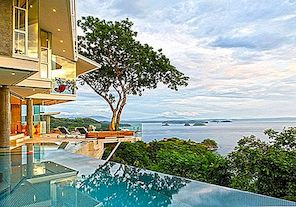 Krásný útes Cliff Home od Victor Caňas Arquitecto