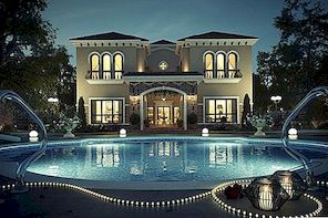 Vacker toskansk villa i Dubai