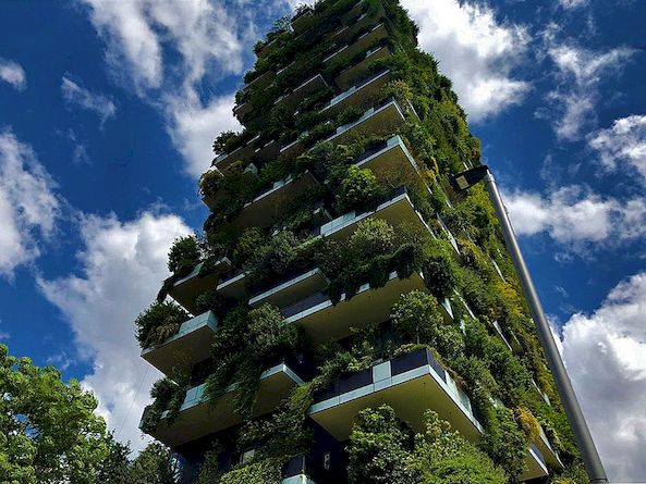 Bosco Vertical - The Amazing Green Towers som formet sentrum av Milano
