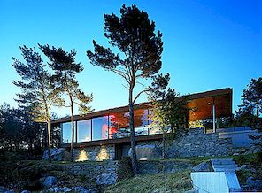 Úchvatný domov v Norsku s výhledem na ohromující fjordu