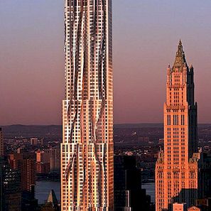 Úchvatné pohledy na elegantní New York od Gehry