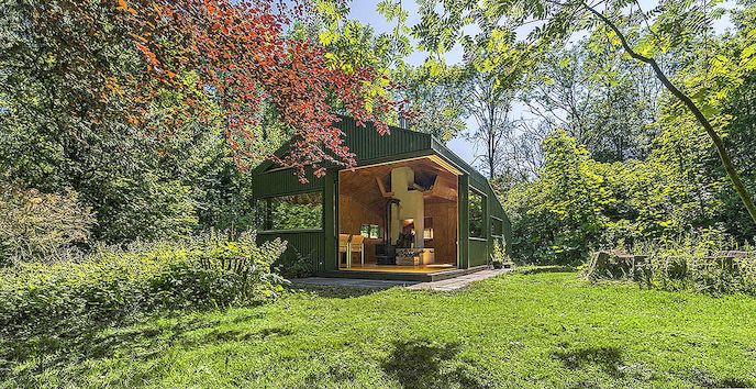 荷兰公园的小屋适合现代梭罗