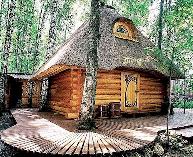 Šarmantni detalji prikazani od strane izvorne bajke sauna u Rusiji
