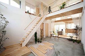 Charmante Japanse Residence Vervagende Indoor / Outdoor Boundaries: Kofunaki House