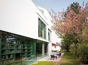 Okouzlující rezidence v bílé a růžové: dům L
