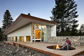 Charmant duurzaam huis in Washington met een uitnodigend interieurontwerp