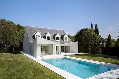 清洁内衬住宅，带游泳池，位于比利时韦梅尔