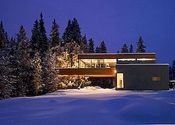 Micheal P Johnson tarafından Colorado Dağ Ev Tasarımı