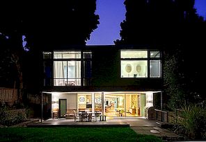 Compact huis in Seattle met spectaculaire interieurdecoraties