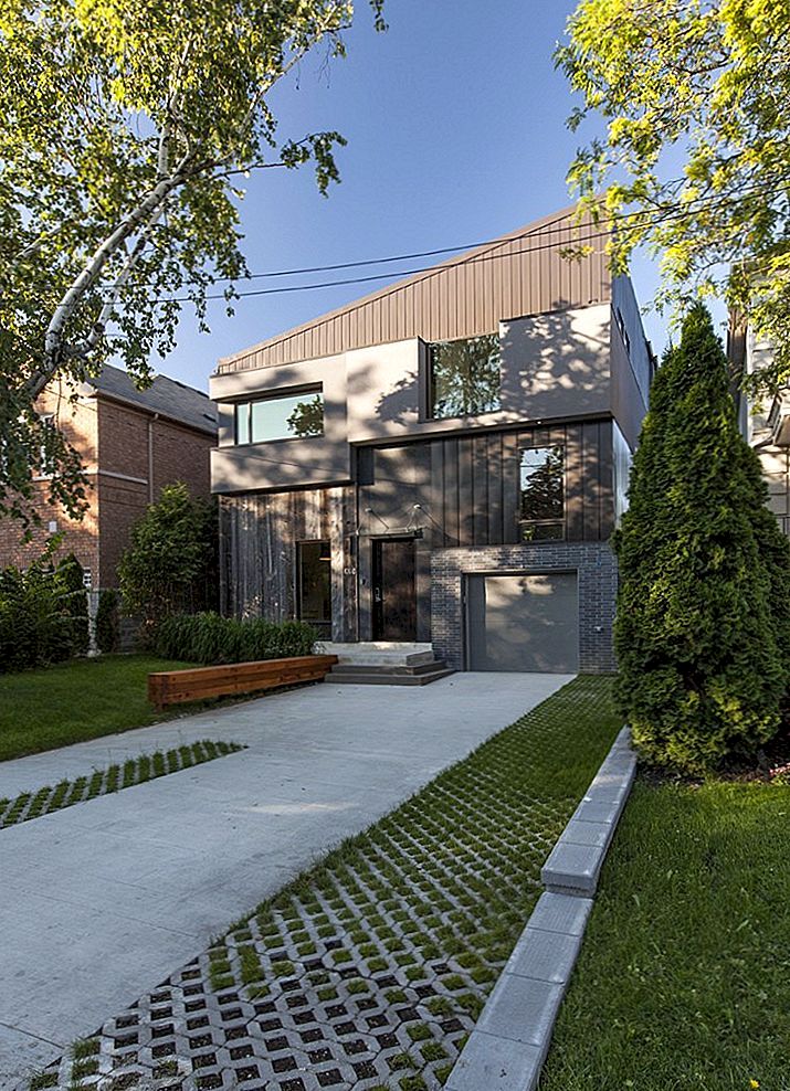 Kompaktinis namas, kurį įkvėpė populiarus "Tetris" žaidimas Toronte