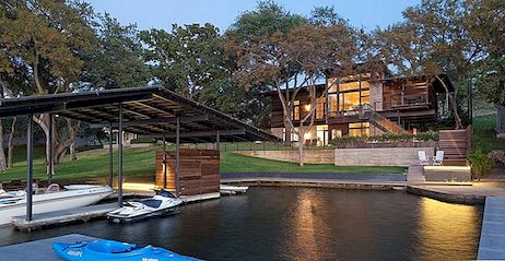 Kompaktno opuštajući dom za vikend: Lakeside Retreat u Teksasu