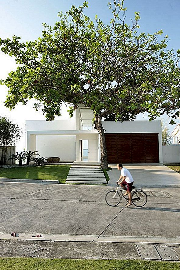 Současná architektonická rezidence na Filipínách: dům Batangas