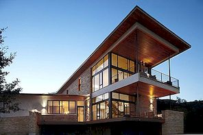 Suvremeni dizajn koji koristi prirodne materijale: Lake Travis Residence