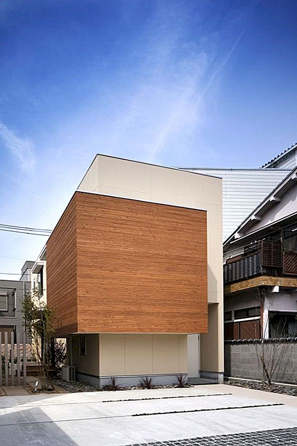 Naoko Horibe tarafından Japonya'da çağdaş aile evi