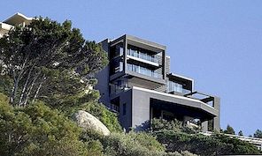 Modern vijf-niveau huis in Zuid-Afrika: The Nettleton 195 House
