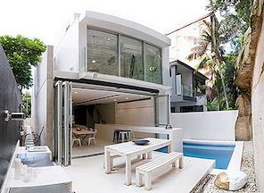 Modern huis met prachtige designelementen: Double Bay Residence