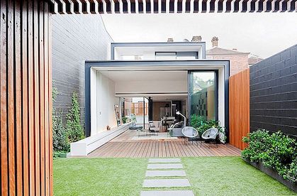 Contemporary Terrace Extension till Victorian-Style Bridport Residence i Australien