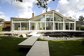 Mūsdienu villa Burgh-Haamstede, Nīderlandē