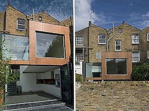 Kreativní moderní rozšíření pro rezidenci v Londýně