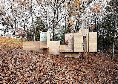 Creative Wood Platform inspireert kinderlijke exploratie in Massachusetts