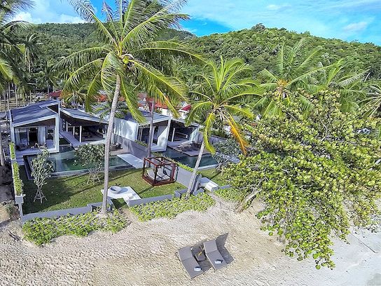 前沿度假体验：泰国苏梅岛的曼德勒海滩别墅