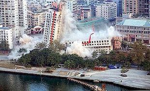 Demolition Fail u pokrajini Guangxi, Kina