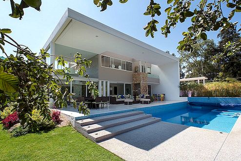 Designad för vila och kontemplation: Modern Casa del Viento, Mexiko