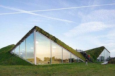 Holländska Museum Renovering Funktioner Living Roof