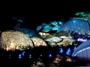 Eden eller världens största växthus, ett projekt med mer än 10 miljoner besökare