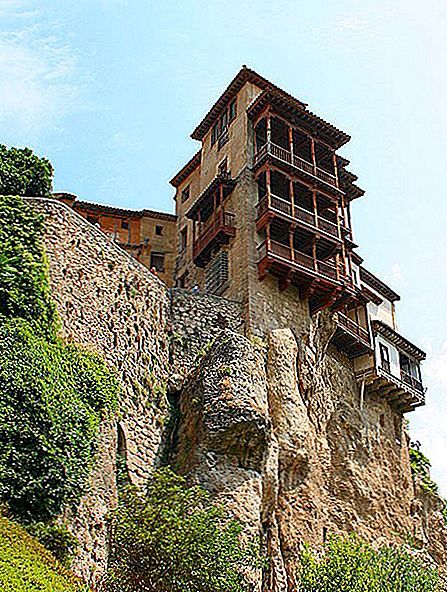 Cuenca evlerin asılı - İspanya