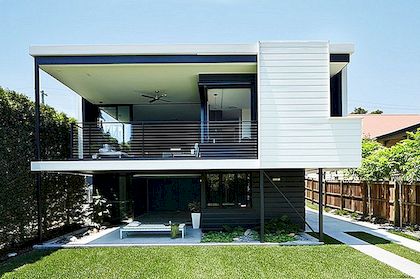 Harmonisk blandning av traditionell och modern design: Kent Rd House i Australien